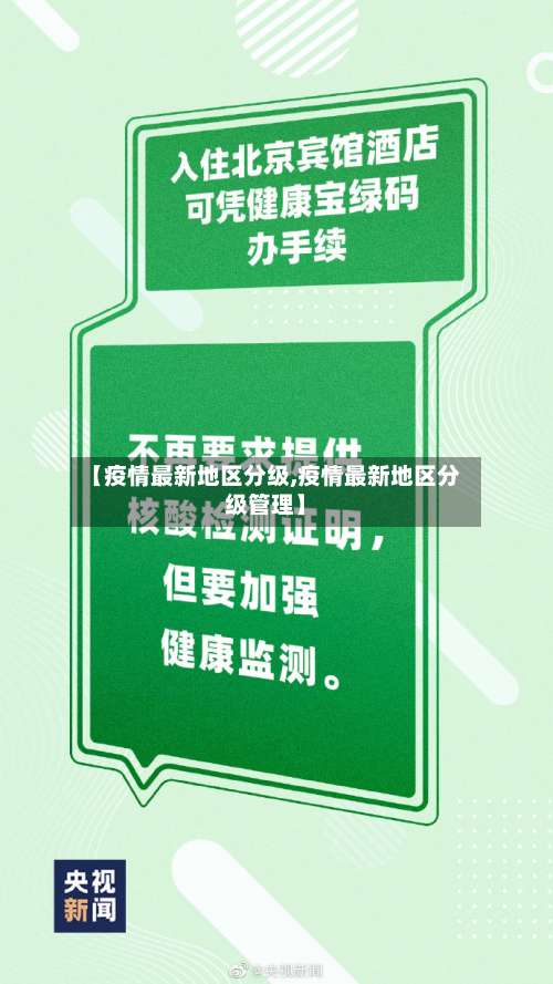 【疫情最新地区分级,疫情最新地区分级管理】-第1张图片