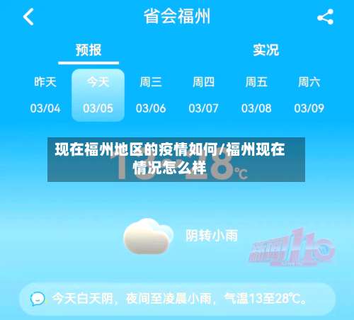 现在福州地区的疫情如何/福州现在情况怎么样-第3张图片