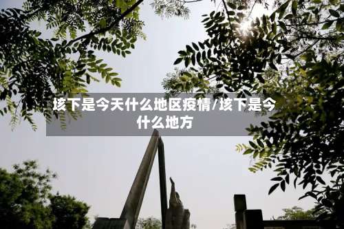 垓下是今天什么地区疫情/垓下是今什么地方-第1张图片