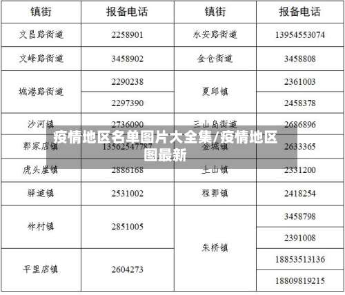 疫情地区名单图片大全集/疫情地区图最新-第1张图片