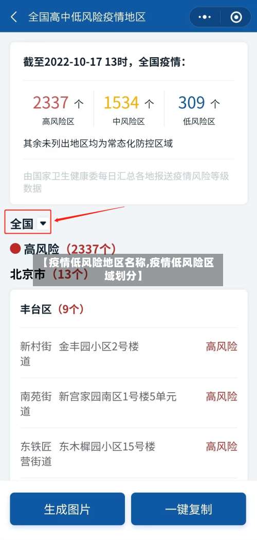【疫情低风险地区名称,疫情低风险区域划分】-第1张图片