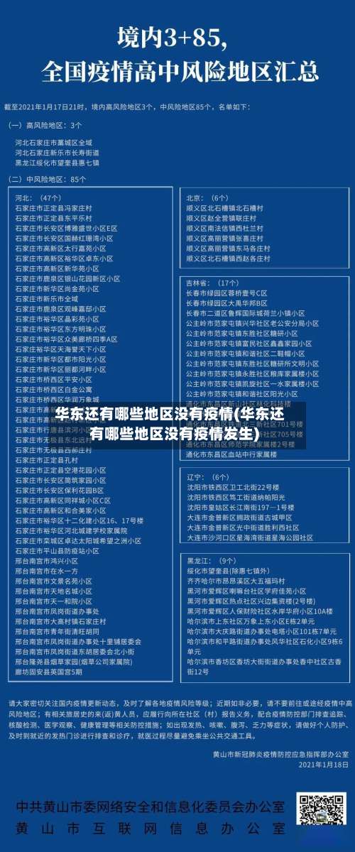 华东还有哪些地区没有疫情(华东还有哪些地区没有疫情发生)-第1张图片