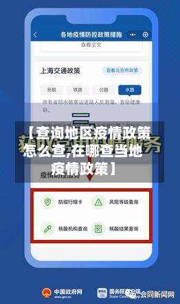 【查询地区疫情政策怎么查,在哪查当地疫情政策】-第2张图片