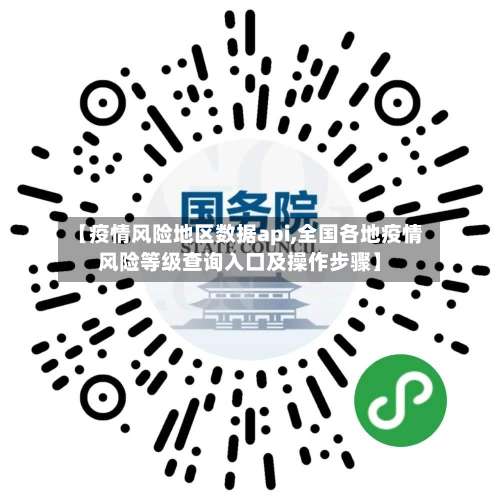 【疫情风险地区数据api,全国各地疫情风险等级查询入口及操作步骤】-第1张图片