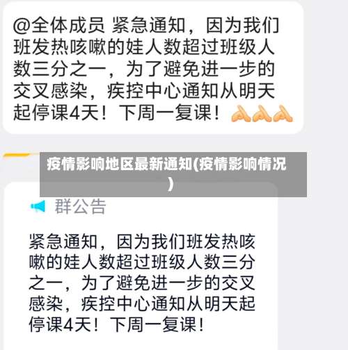 疫情影响地区最新通知(疫情影响情况)-第3张图片